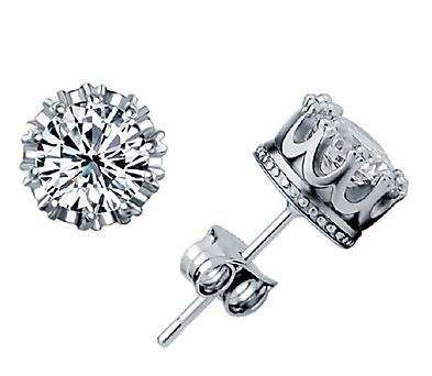 Exquisite 925 Sterling Silver Twisted Chain Cubic Zirconia Jewelry Set in Complimentary Gift Box