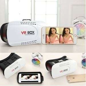 VR Box 2, 3D Virtual Reality GLASSES With Head Mount & Bluetooth Game REMOTE