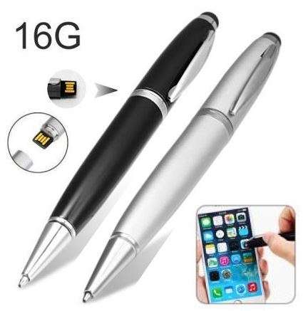3 in 1 High Speed 16G Ball Point Touch Screen Pen With USB Memory Stick for iPhone / Samsung/ HTC