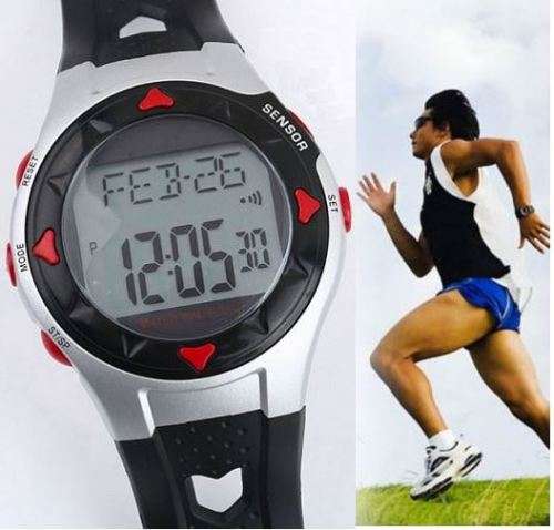 Waterproof HEART RATE MONITOR Watch With Calories Counter & Exercise Mode