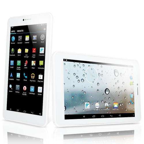7" Android Smartphone Tablet, 4GB, Wi-Fi, 3G, Dual Sim Cards, Dual Cameras,Touch Screen, GPS - WHITE