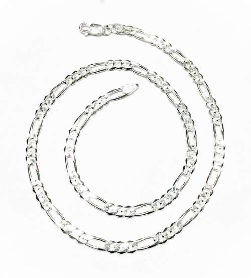 Elegant 316L Stainless Steel Link Chain With Solid Crystal Bullet Pendant in Complimentary Gift Box