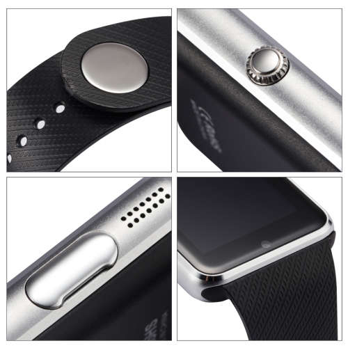 Smart Watch Phone -  SIM CARD, Bluetooth, Camera, Sleep Monitor, SD Card, MP3 etc. - White