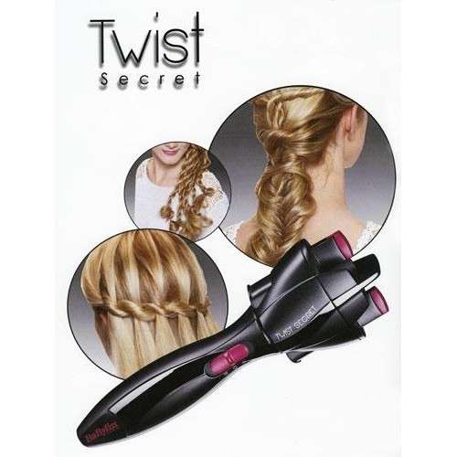 Babyliss New Twist Secret Automatic Hair Twister for Effortlessly Twisted Braids