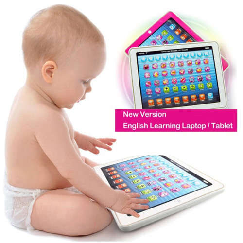10.5" Intelligent Educational Tablet With Lights in Different Colours, Words, Numbers, Quiz, Songs..