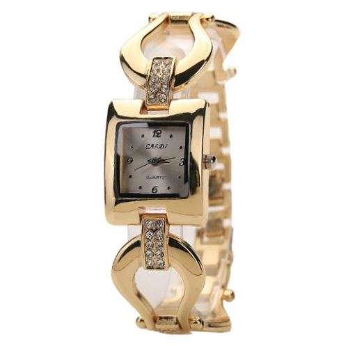 Elegant & Attractive Rose Gold With Austrian Crystal Ladies Bracelet Wrist Watch
