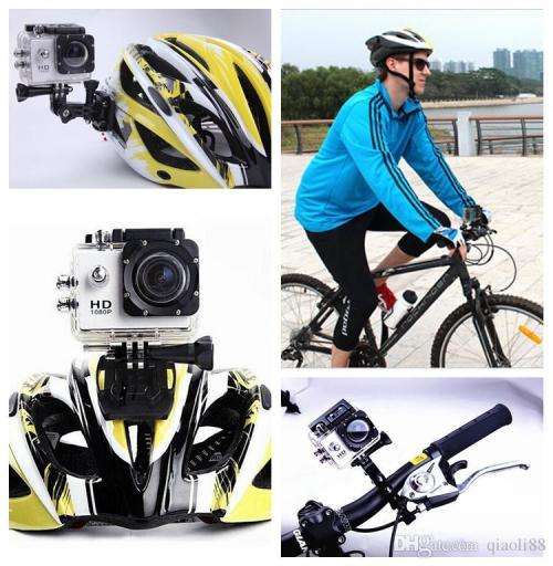 Full HD 1080P Action Sport Cam - Waterproof, LCD Screen, Side Helmet Mount, Waterproof Casing..