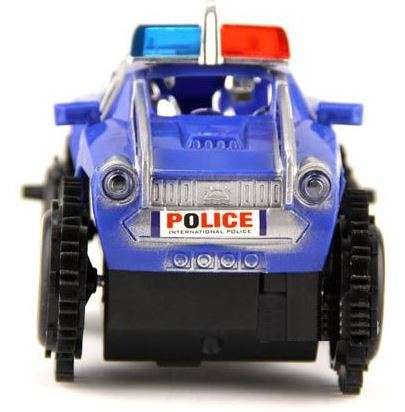 Battery Operated Flip Over Police 4 x 4 Toy Truck - Excellent Toy for Child with Hours of Fun