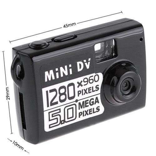 Ultra Mini DV / DVR - Support USB, Micro SD Card, Motion Detection, Sound & Video Recording, Camera