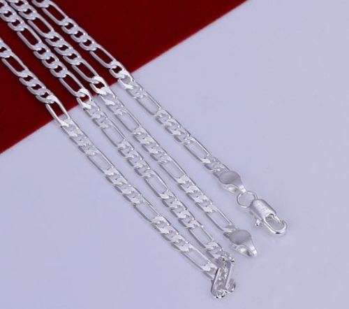 Elegant Stainless Steel Link Chain Necklace for Men in Complimentary Gift Box