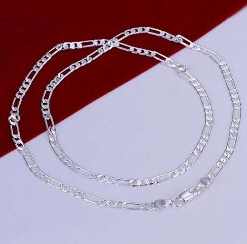 Elegant Stainless Steel Link Chain Necklace for Men in Complimentary Gift Box