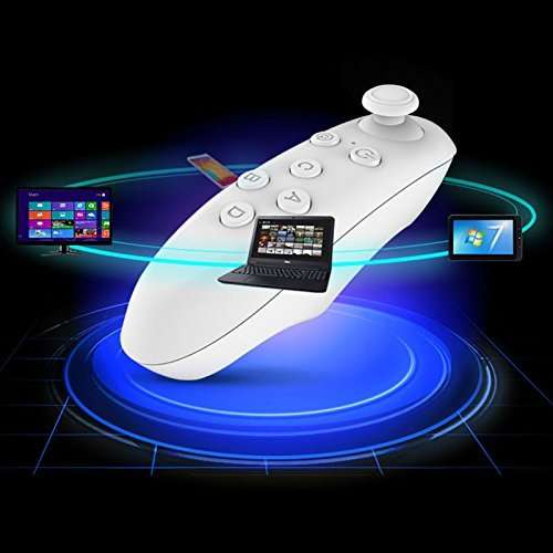VR Box 2, 3D Virtual Reality GLASSES With Head Mount & Bluetooth Game REMOTE