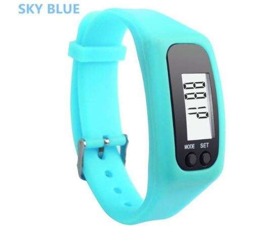 LCD Sport & Fitness PEDOMETER Wrist Watch, Step Counter, Calories, Distance, Available in 5 Colours