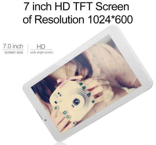 7" Android Smartphone Tablet, 4G + 8GB SD Card FREE, Wi-Fi, 3G, Dual Sim Cards, Dual Cameras, GPS