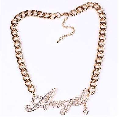 Luxury Gold Plated Cubic Zirconia Angel Pendant With Chain