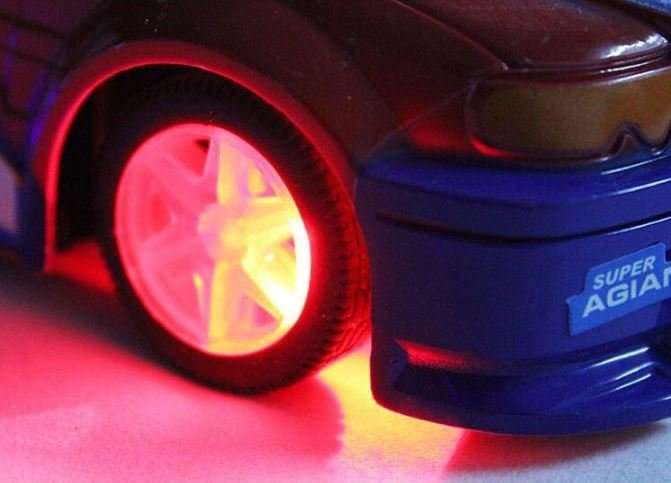 Super Speed REMOTE CONTROL Racing Car with LED Lights - Any Boy's Dream!