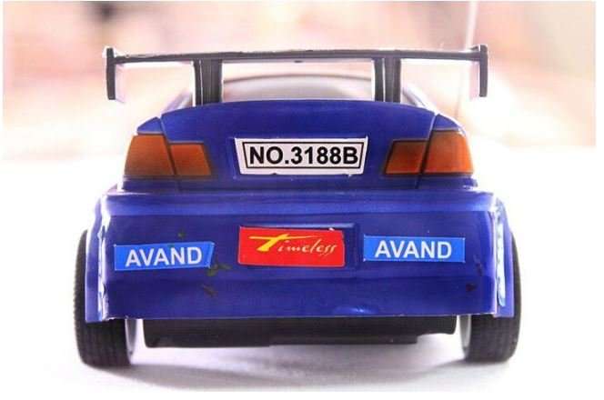Super Speed REMOTE CONTROL Racing Car with LED Lights - Any Boy's Dream!