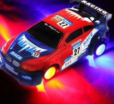 Super Speed REMOTE CONTROL Racing Car with LED Lights - Any Boy's Dream!