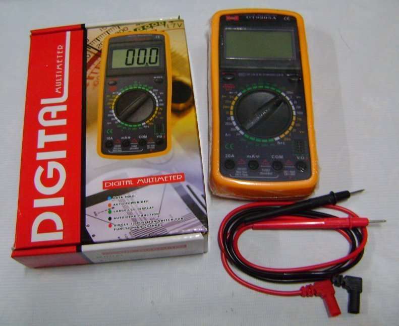 LCD Display Digital Multimeter AC DC Voltage