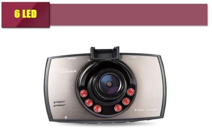 HD 1080P DVR Camera & Camcorder For Vehicle, Motion Detection, G-Sensor, Night Vision