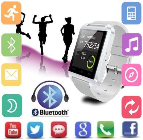 Bluetooth Smartwatch for Android - Pedometer, Sleep Monitor, Drink Reminder, Remote Camera, etc