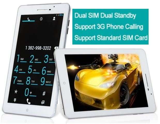COMBO DEAL - 7" 8GB Android Dual Sim Tablet, 3G, WI-FI AND Bluetooth Smart Watch Activity Tracker