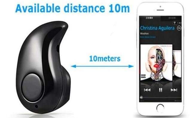 Bluetooth 4.0 Wireless Headset Ear Piece - Fully Compatible With All Bluetooth Enable Devices