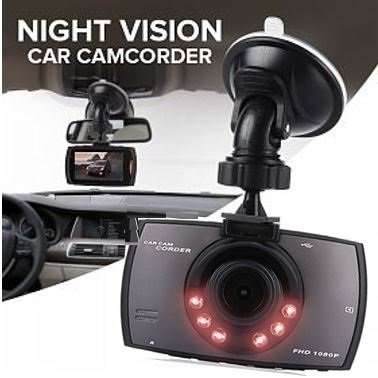 HD 1080P DVR Camera & Camcorder For Vehicle, Motion Detection, G-Sensor, Night Vision