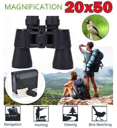 Day & Night Binoculars, High Resolution, Excellent Focus, Travel and Sports including a Carry Case