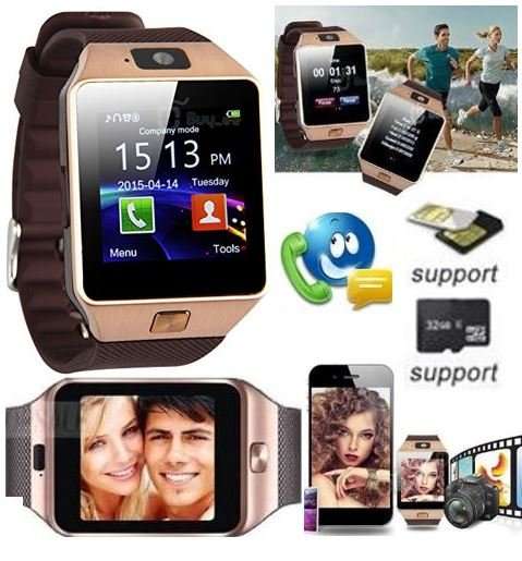 Smart Watch Phone, SIM CARD, Bluetooth, Camera, Sleep Monitor, SD Card, MP3, Pedometer etc.