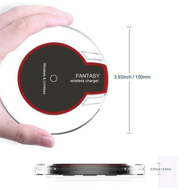 Fantasy Wireless Charger For All Qi Certified Android Devices & iPhone - Fast Charging Speed