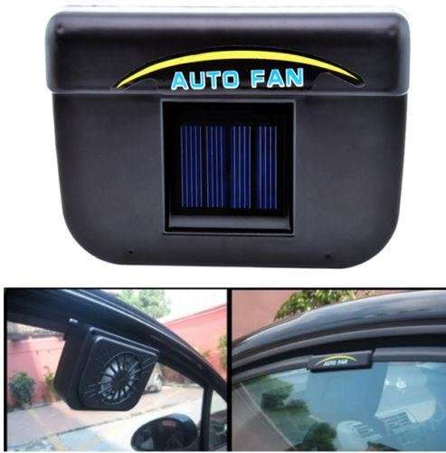 Vehicle Solar Powered Auto Ventilation System - Replace Hot Air With Cool Air at All Times