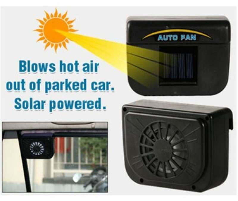 Vehicle Solar Powered Auto Ventilation System - Replace Hot Air With Cool Air at All Times