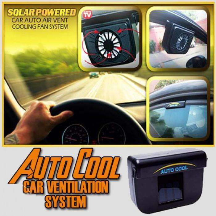 Vehicle Solar Powered Auto Ventilation System - Replace Hot Air With Cool Air at All Times