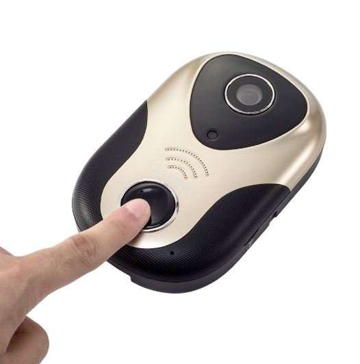 HD Visual Video Intercom WIFI Door Bell - Wireless, Wide Angle View, Video, Camera and Many More....