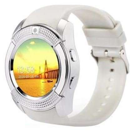 V8 Sporty Smart Watch Phone, SIM CARD, Bluetooth, Camera, Sleep Monitor, SD Card, Pedometer etc.