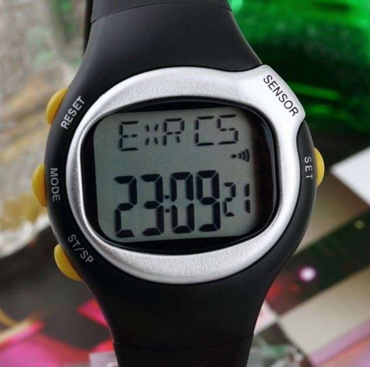 HEART RATE MONITOR Alarm Watch With Calories Counter & Exercise Mode