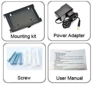 2.8" Bio-metric Fingerprint & Code Time Attendance System, Colour Display & Complete Software