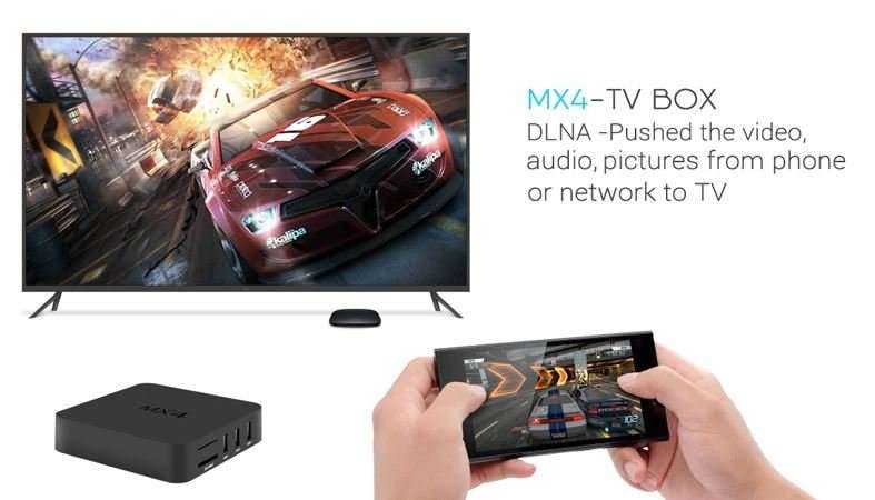 Android 5.1 TV BOX - MXQ-4K, Quad Core, HDMI - Turns Your TV Into a Smart Media Center