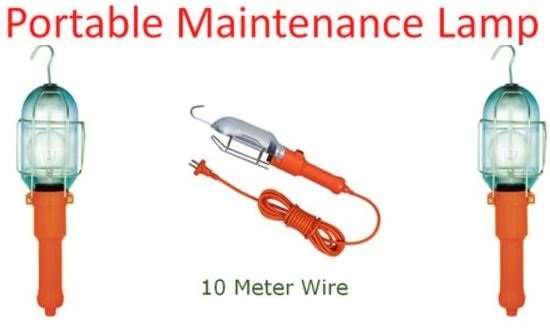 10m Auto Inspection Lamp - 250V With Hanging Hook
