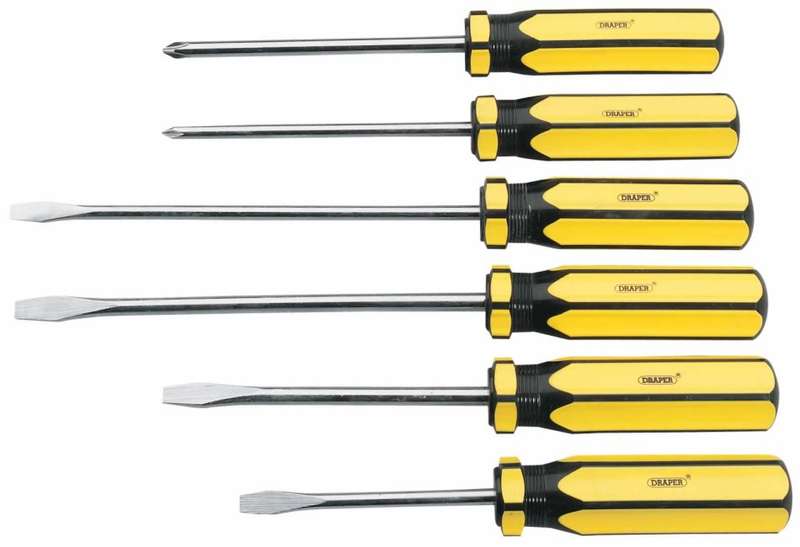 COMBO DEAL - LCD Display Digital Multimeter AC DC Voltage PLUS 6 Piece DIY Screwdriver Set