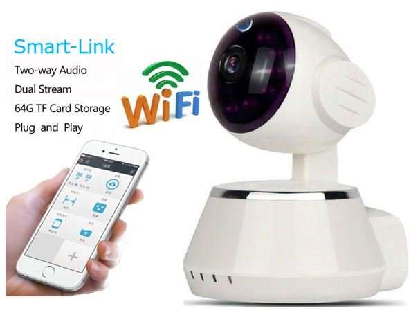HD WIFI Smart Net Two-Way Intercom Camera With Motion Detection & Alarm, Support SD Card etc.