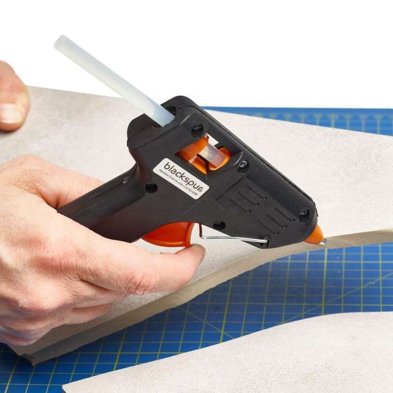 COMBO 8 Piece High Quality Carbon Steel Combination Tool Set PLUS Hot Melt Glue Gun For All Repairs