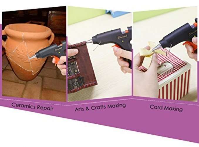 COMBO 8 Piece High Quality Carbon Steel Combination Tool Set PLUS Hot Melt Glue Gun For All Repairs