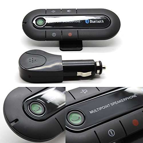 Sun Visor Bluetooth MP3 Music Player Speakerphone Car Kit LOWEST COURIER FEES