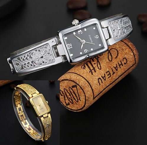 Elegant Ladies SOXY Quartz Wrist Watch in Gold or Silver in a Complimentary Gift Box