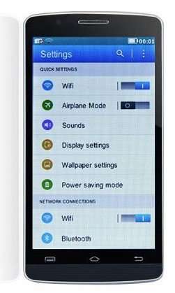4.5" LCD Touch Screen Phone Wi-Fi, GPRS, Dual Sim, Cameras, Bluetooth For The Elderly & Children