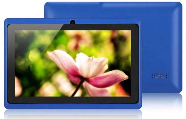 7" Dual Core, Android 4.2., 4 GB, Dual Cameras, Wi-Fi, Bluetooth etc. - Blue
