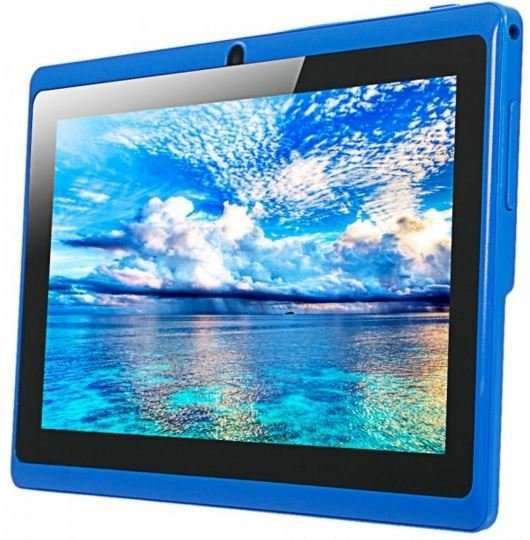 7" Dual Core, Android 4.2., 4 GB, Dual Cameras, Wi-Fi, Bluetooth etc. - Blue