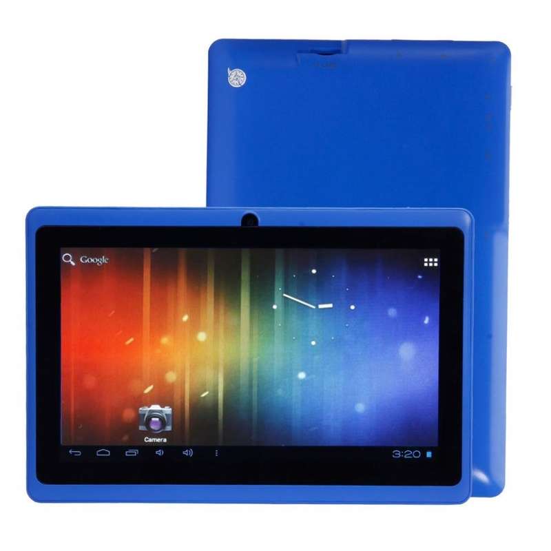 7" Dual Core, Android 4.2., 4 GB, Dual Cameras, Wi-Fi, Bluetooth etc. - Blue